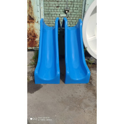 Скат для горки СТЕКЛОПЛАСТИК L=3,2m H=1,8m